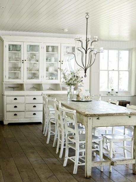 Una residenza nel Kent in puro stile shabby chic