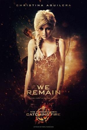 themusik we remain christina aguilera the hunger games la ragazza di fuoco We Remain di Christina Aguilera 