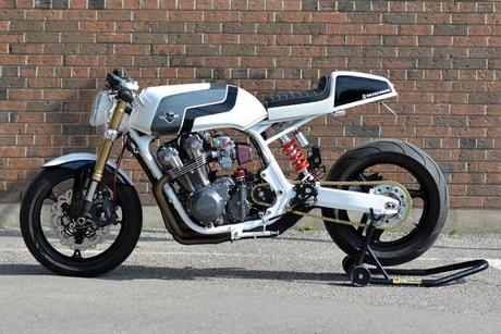 Honda CB 985F White 1982 by Chappell Customs