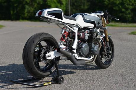 Honda CB 985F White 1982 by Chappell Customs