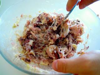 Piccole crocchette al radicchio