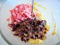 Piccole crocchette al radicchio