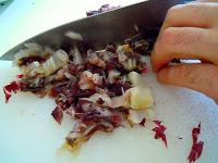 Piccole crocchette al radicchio