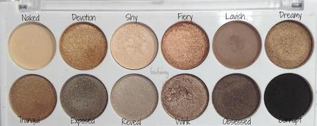 [Review Mua]: Undress me too Eye Palette