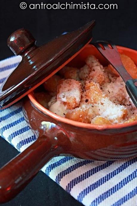 Gnocchi di Zucca al Balsamico di Modena e Crema di Asiago