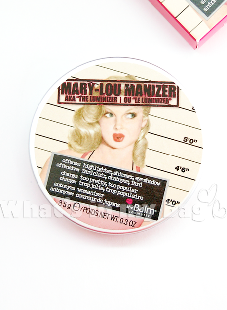 A close up on make up n°194: TheBalm, Mary-Lou Manizer Highlighter