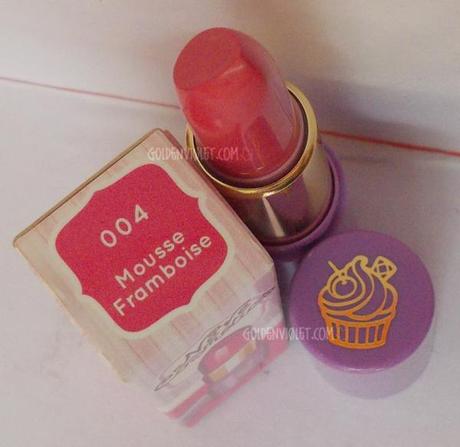 mousse framboise neve cosmetics