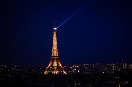 In the Street...Blue Night, New York, Milan & Paris