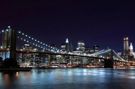 In the Street...Blue Night, New York, Milan & Paris