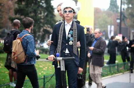 In the Street...Blue Night, New York, Milan & Paris