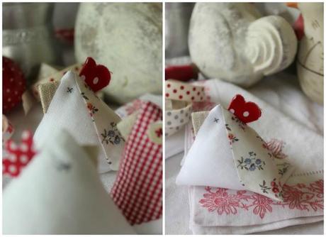 Tutorial  DIY gallinelle - poulettes ...