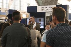 Bari/ Reportage Fotografico. Stand della Difesa al Salone dello Studente