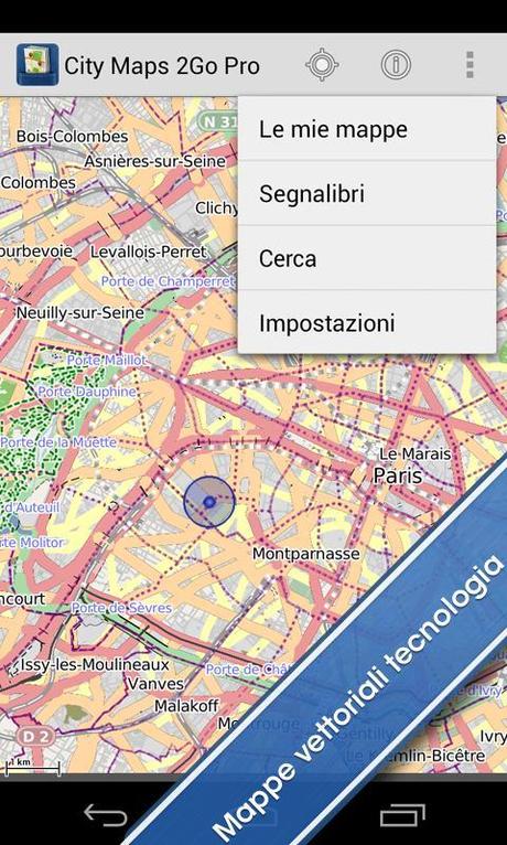  City Maps 2Go Pro: Ottimo navigatore Off Line per Android oggi Gratis sullAmazon AppStore