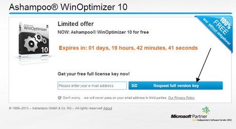 Immagine+1 Ashampoo WinOptimizer 10 Gratis: Il miglior programma per velocizzare Windows gratis per 48 ore