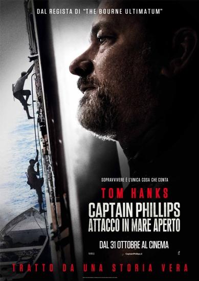 CP poster ITA2 Captain Phillips   Attacco in mare aperto: intervista al cast e nuova clip