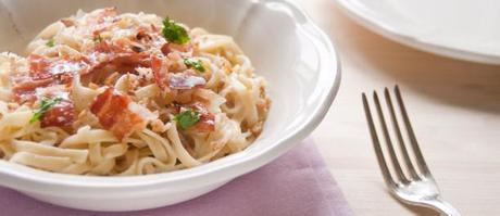 tagliolini castagne pancetta