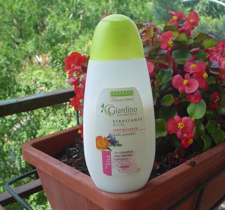 Review: Giardino Cosmetico Struccante occhi rinfrescante per pelli sensibili