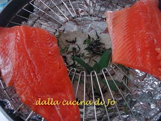 Trota salmonata affumicata by myself