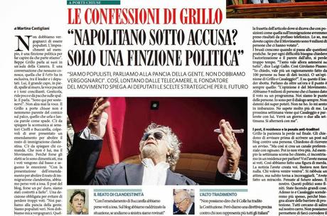 La finzione grillesca