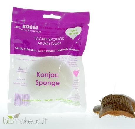 Konjac Sponge 01 Review ed immagini Konjac Sponge 100% naturale,  foto (C) 2013 Biomakeup.it