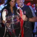 Franch Ribery e Wahiba Belhami