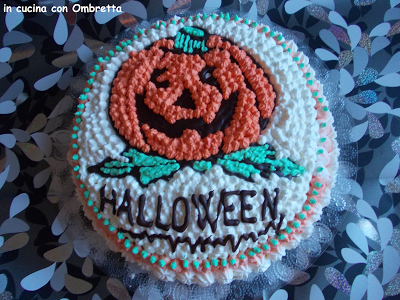 Torta con zucca Halloween 2013