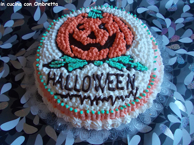 Torta con zucca Halloween 2013