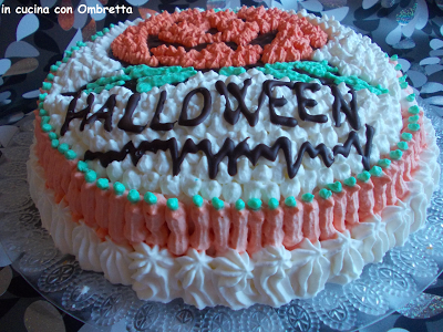 Torta con zucca Halloween 2013