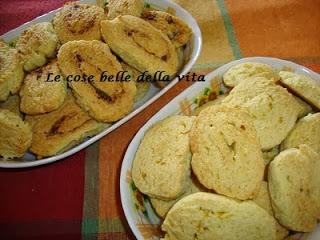 Girelle profumate al limone e cioccolato