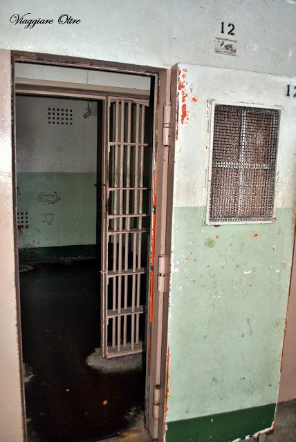 Una cella di isolamento ad Alcatraz
