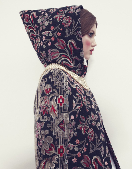 The Anastasia Of Winter Lindsey Wixson By Emma Summerton For Vogue Japan December.11