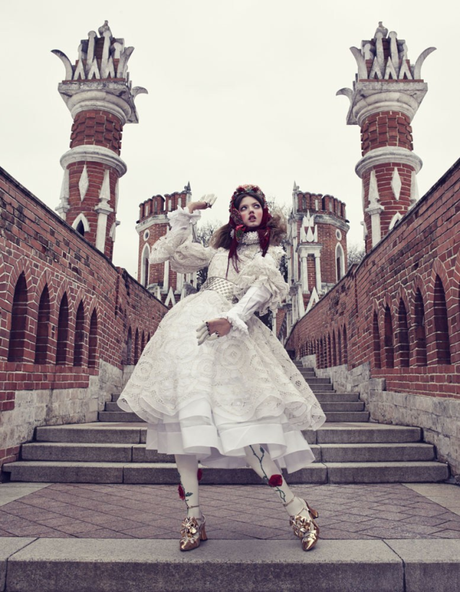 The Anastasia Of Winter Lindsey Wixson By Emma Summerton For Vogue Japan December.3