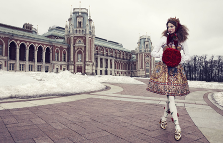 The Anastasia Of Winter Lindsey Wixson By Emma Summerton For Vogue Japan December.2