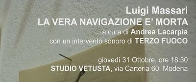 Luigi Massari LA VERA NAVIGAZIONE E' MORTA a cura di Andrea Lacarpia