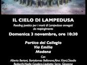 CIELO LAMPEDUSA Bologna novembre Modena