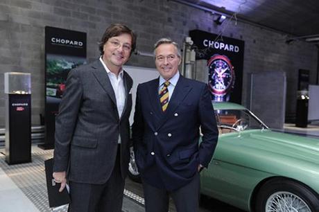 Andrea Zagato, proprietario carrozzeria e Karl-Friedrich Scheufele, Co- Presidente Chopard