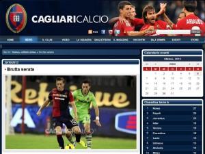 Cagliari - Bologna senza storia: 3-0 in Sardegna.