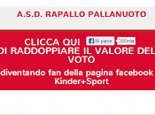 Anche A.S.D Rapallo partecipa concorso Kinder