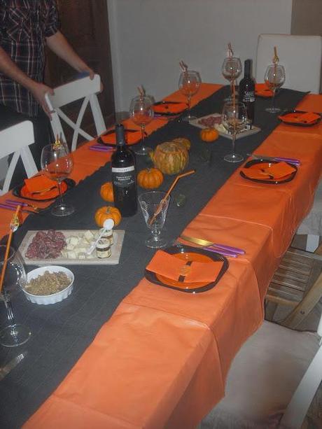 Tavola di Halloween