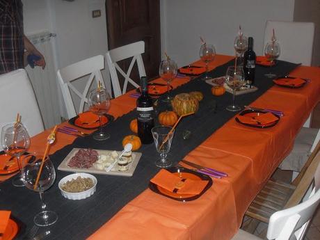 Tavola di Halloween