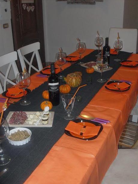 Tavola di Halloween