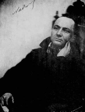 baudelaire fotografato da Nadar