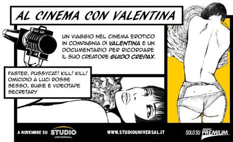 Studio Universal Presenta: al cinema con Valentina, Speciale Guido Crepax Valentina Studio Universal Guido Crepax 