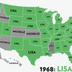 Come nasce la moda dei nomi? Ecco i più popolari in Usa dal 1960 a oggi