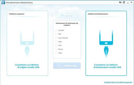 lcu5 Trasferire files tra cellulari Symbian, Android, e iPhone: Wondershare MobileTrans