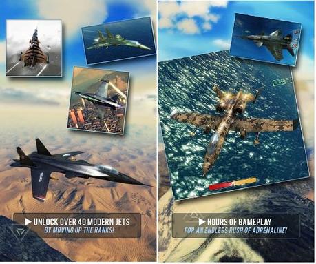 Sky Gamblers Air Screens Sky Gamblers: Air Supremacy [Full] v 1.0.1 APK: un bellissimo simulatore di volo per Android