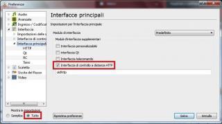 vlc preferenze 0 Controllare VLC in remoto su PC da iPhone, iPad, iPod o Android
