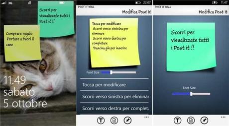 POST IT WALL: L’APP PER CREARE POST-IT SU WINDOWS PHONE