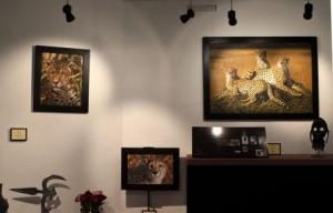 Elena Ballarini in mostra permanente nella galleria Africa Curio, Brera