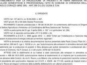 Prima l’autorizzazione, documento. libera alla Corazzi